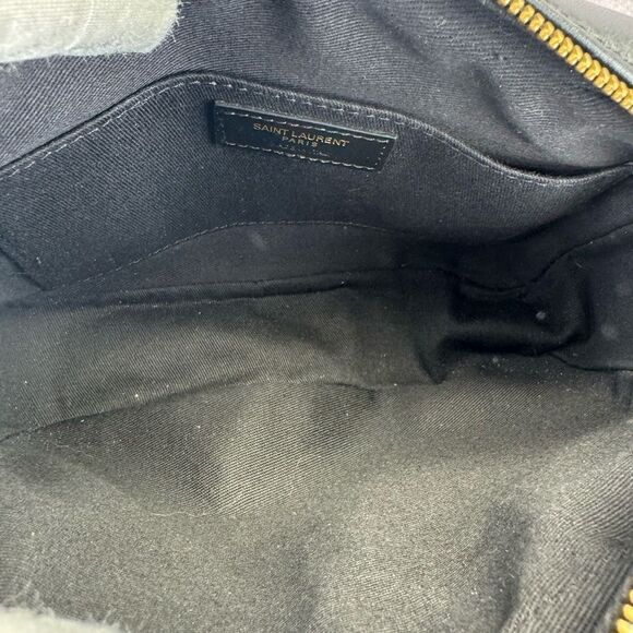 YSL Yves Saint Laurent 2021 Medium Canvas Lou Striped Nautical Camera Bag - Picture 11 of 15